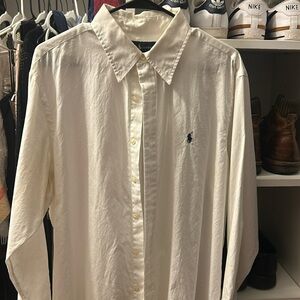 Ralph Lauren Men White Dress Shirt